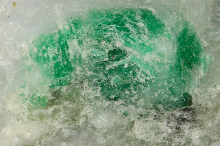 Beryl (Var Emerald) in Calcite - Khaltoru Mine, Pakistan #138910